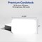 Avery Clean Edge Printable Business Cards with Sure Feed Technology, Rounded Corners, 2" x 3.5", White, 160 Blank Cards for Inkjet Printers (88220)